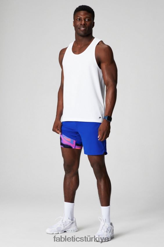 tr Fabletics erkekler kısa olan (çizgili) 139 celeste/passion yaz çılgınlığı 40R06B3169
