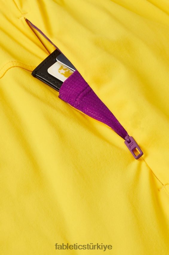 tr Fabletics erkekler kısa olan (çizgili) 139 günbatımı sarısı 40R06B3171