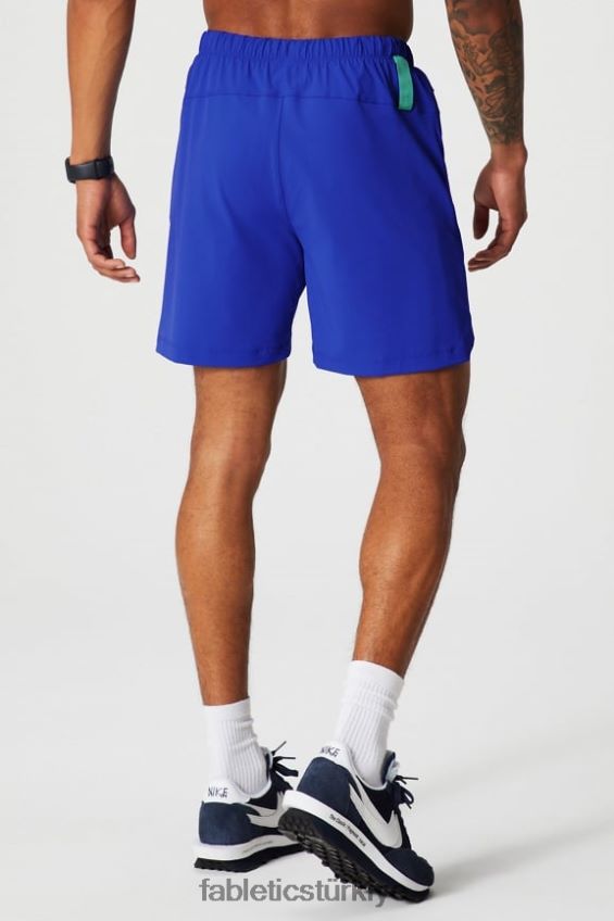 tr Fabletics erkekler kısa olan (çizgili) 142 Oxford mavisi 40R06B3182