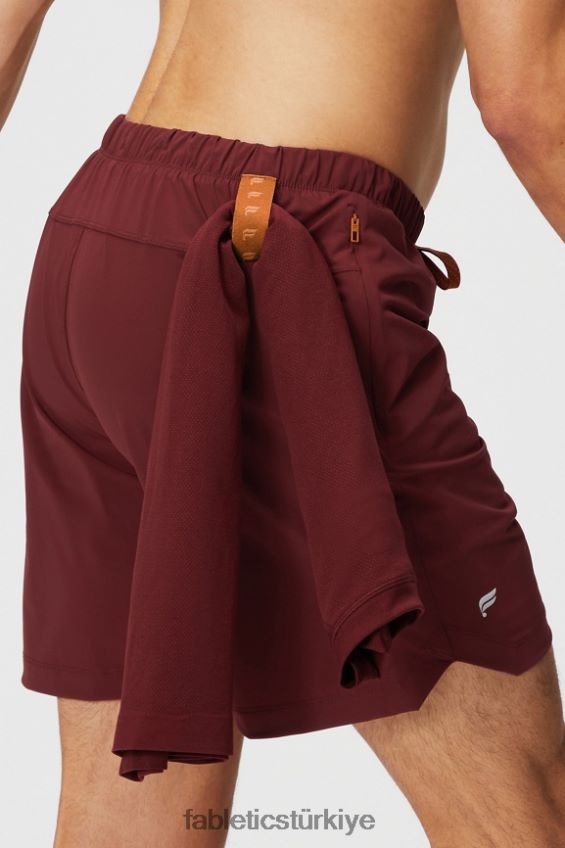 tr Fabletics erkekler kısa olan (çizgili) 142 adrenalin kırmızısı 40R06B3186