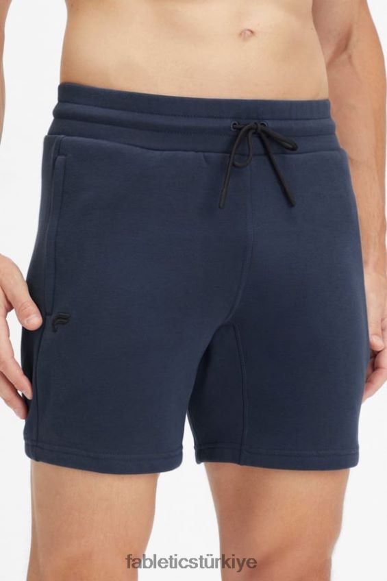 tr Fabletics erkekler kısa yol klasik donanma 40R06B3310