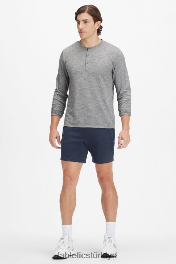 tr Fabletics erkekler kısa yol klasik donanma 40R06B3310