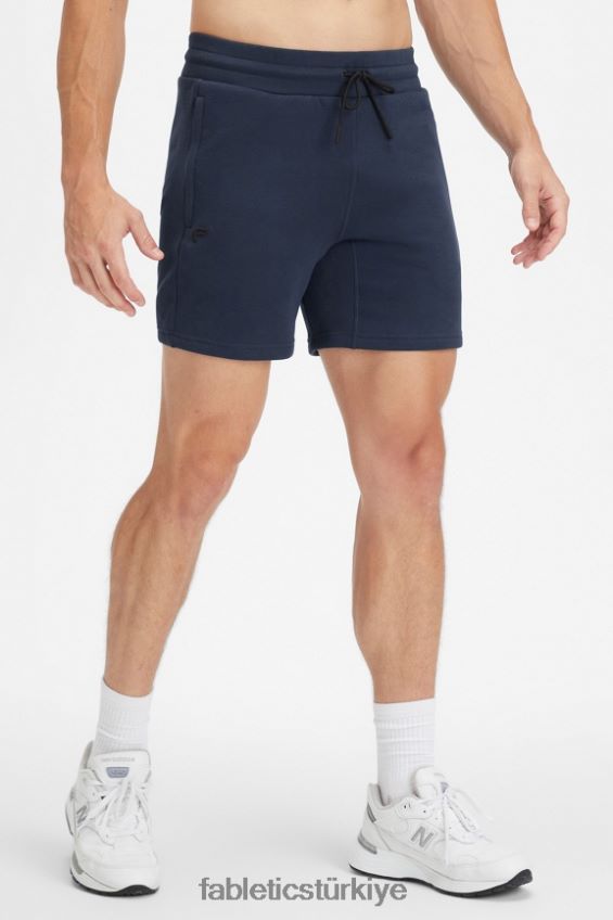 tr Fabletics erkekler kısa yol klasik donanma 40R06B3310