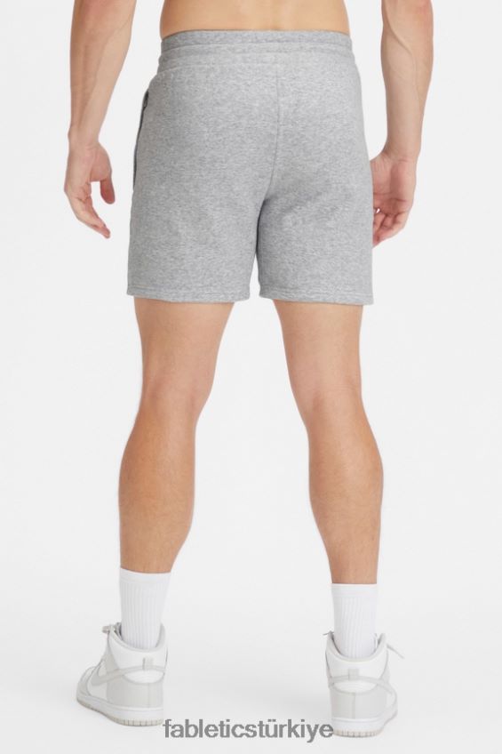 tr Fabletics erkekler kısa yol klasik gri melanj 40R06B3309
