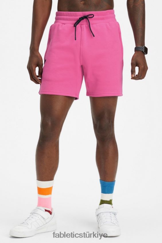 tr Fabletics erkekler kısa yol vahşi pembe 40R06B3308