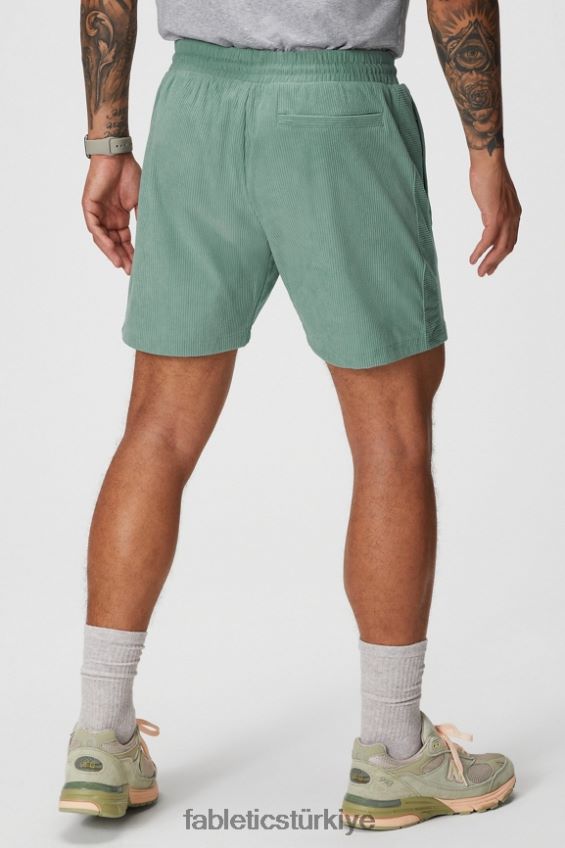 tr Fabletics erkekler kulüp kablosu kısa gri kekik 40R06B3317