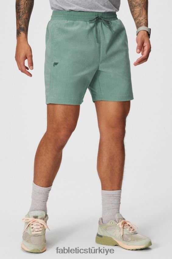 tr Fabletics erkekler kulüp kablosu kısa gri kekik 40R06B3317