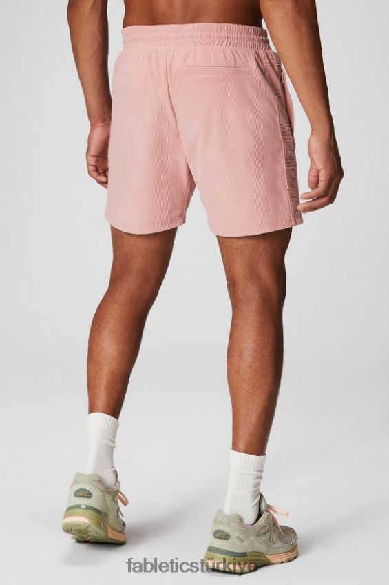 tr Fabletics erkekler kulüp kablosu kısa pembe kayrak 40R06B3318