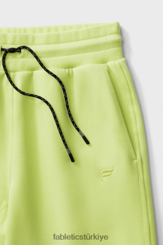 tr Fabletics erkekler maç sonrası kısa solmuş kireç 40R06B3351