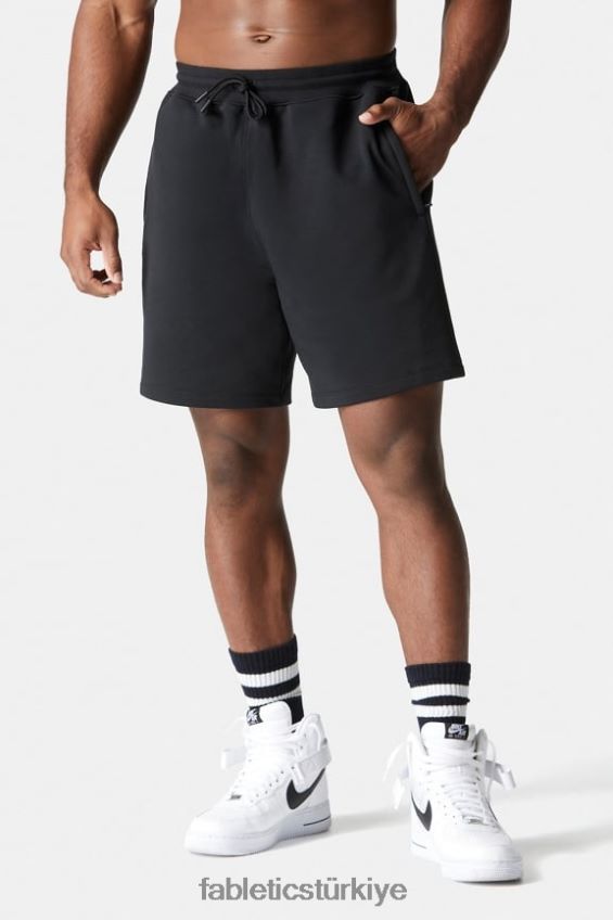 tr Fabletics erkekler saha kenarı kısa siyah 40R06B3369