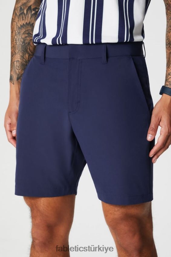 tr Fabletics erkekler tek kısa derin donanma 40R06B3162