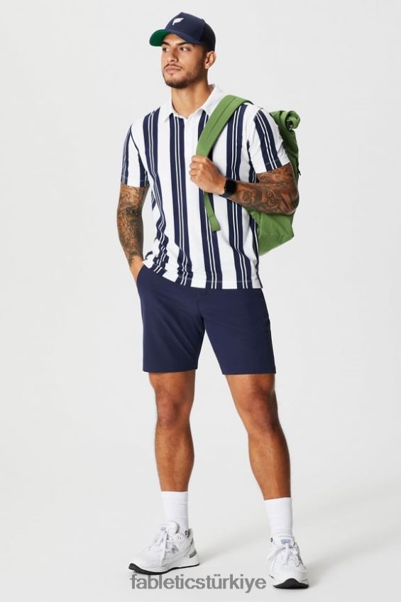 tr Fabletics erkekler tek kısa derin donanma 40R06B3162