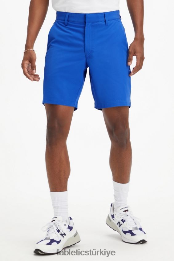tr Fabletics erkekler tek kısa yarış mavisi 40R06B3357