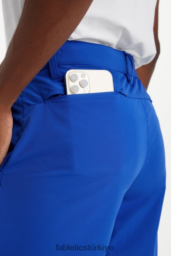 tr Fabletics erkekler tek kısa yarış mavisi 40R06B3357