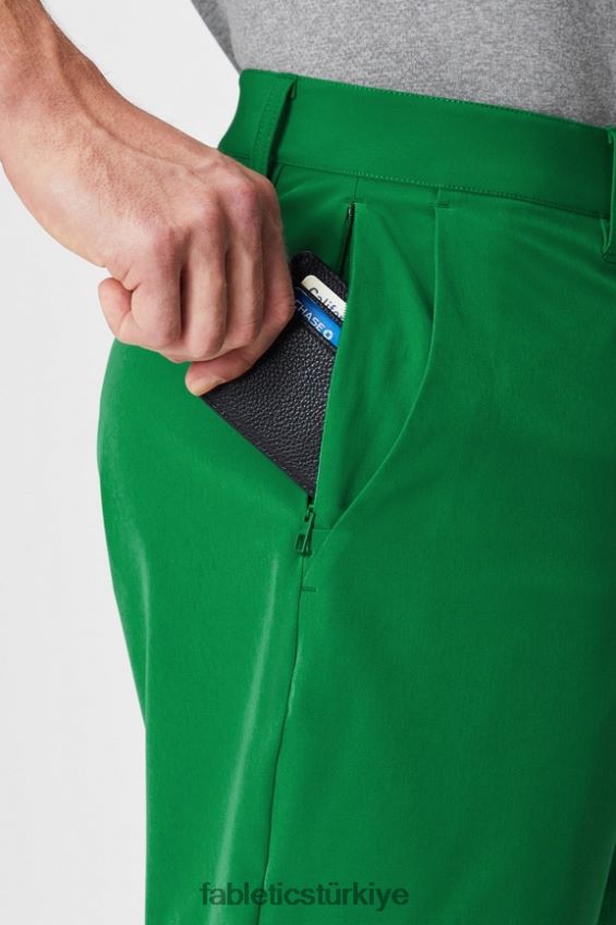 tr Fabletics erkekler tek kısa yeşillik koymak 40R06B3168