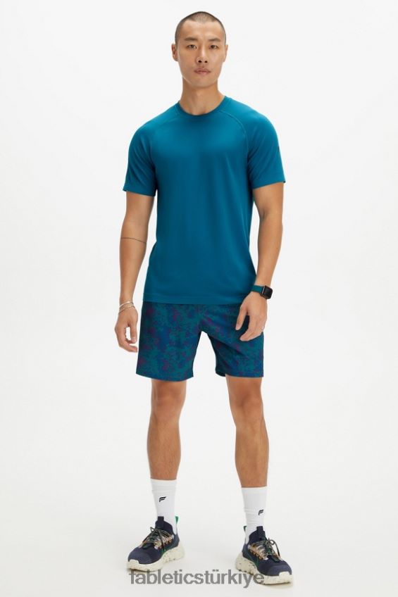 tr Fabletics erkekler temel kısa 163 deniz mavisi yeni kamuflaj 40R06B3334