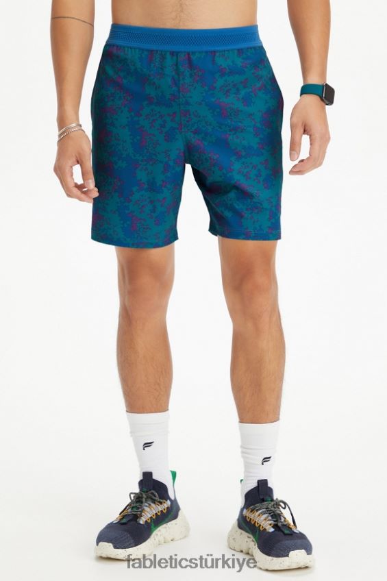 tr Fabletics erkekler temel kısa 163 deniz mavisi yeni kamuflaj 40R06B3334