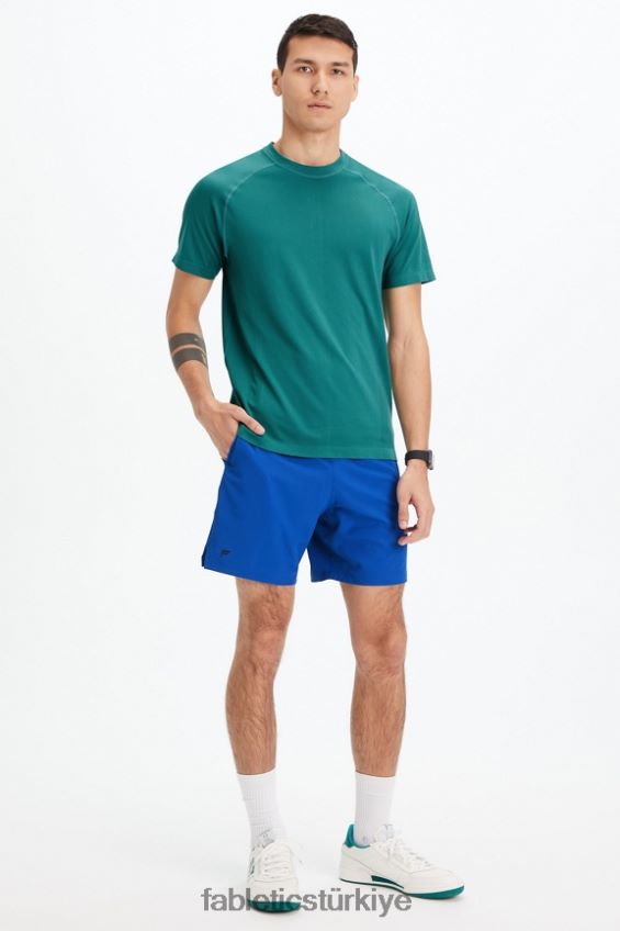 tr Fabletics erkekler temel kısa 163 yarış mavisi 40R06B3332