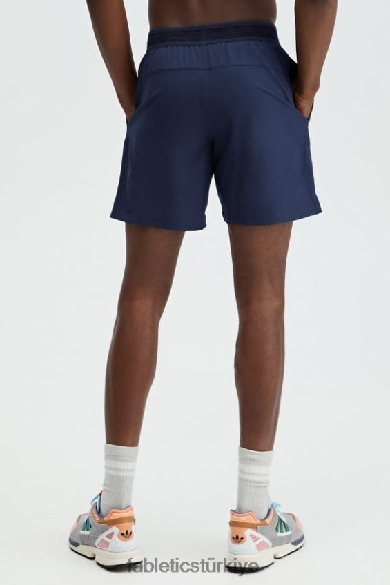 tr Fabletics erkekler temel kısa 164 Donanma 40R06B3336