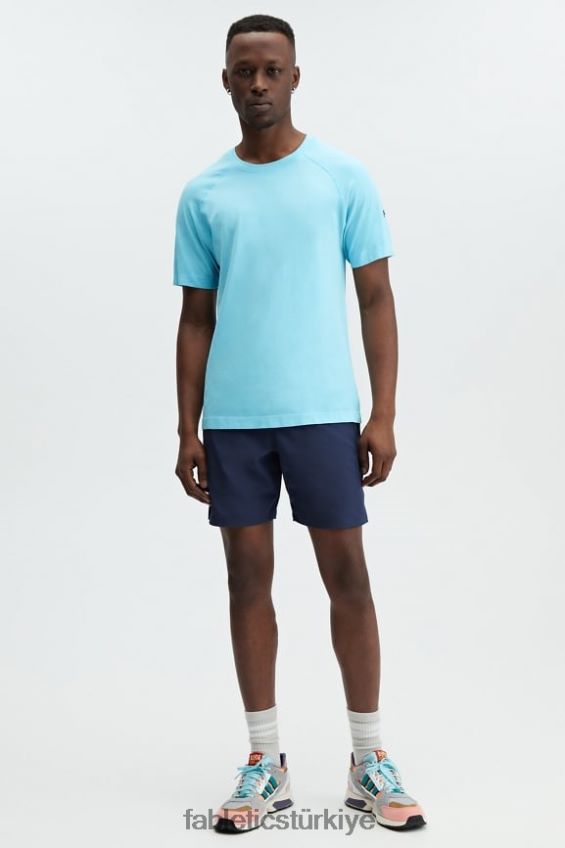 tr Fabletics erkekler temel kısa 164 Donanma 40R06B3336