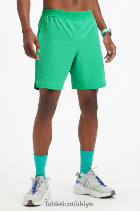 tr Fabletics erkekler temel kısa 164 temel yeşil delikli 40R06B3335