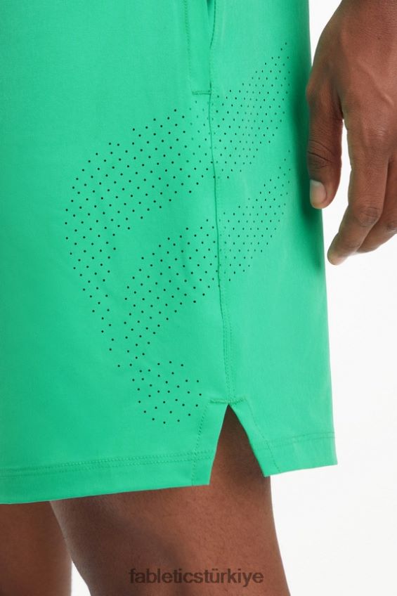 tr Fabletics erkekler temel kısa 164 temel yeşil delikli 40R06B3335