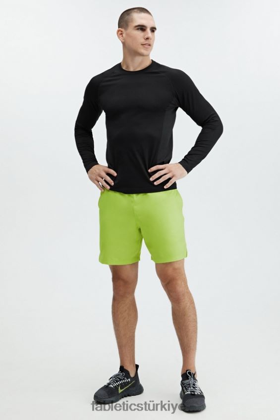 tr Fabletics erkekler temel kısa 166 canlı kireç 40R06B3345