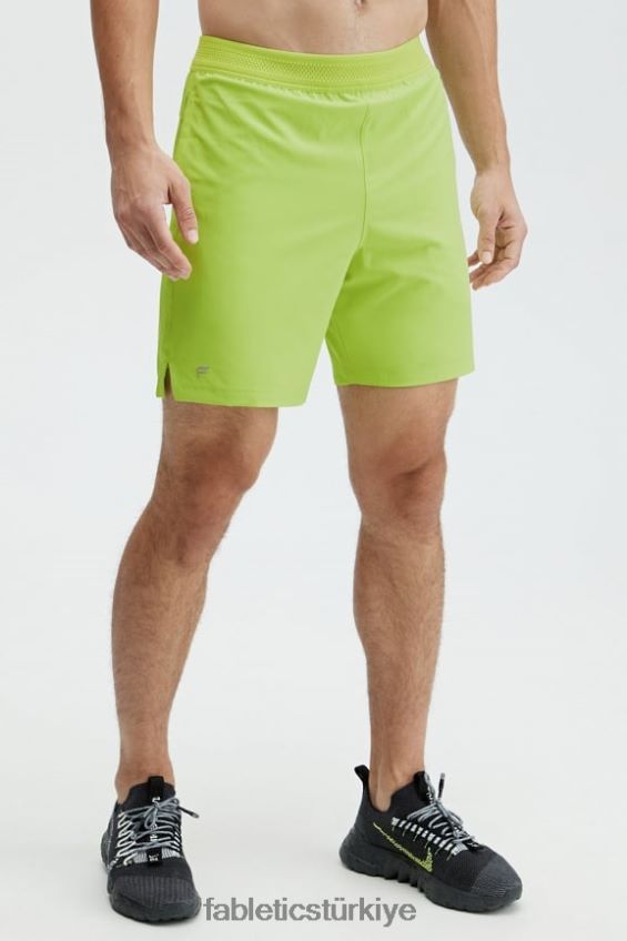 tr Fabletics erkekler temel kısa 166 canlı kireç 40R06B3345
