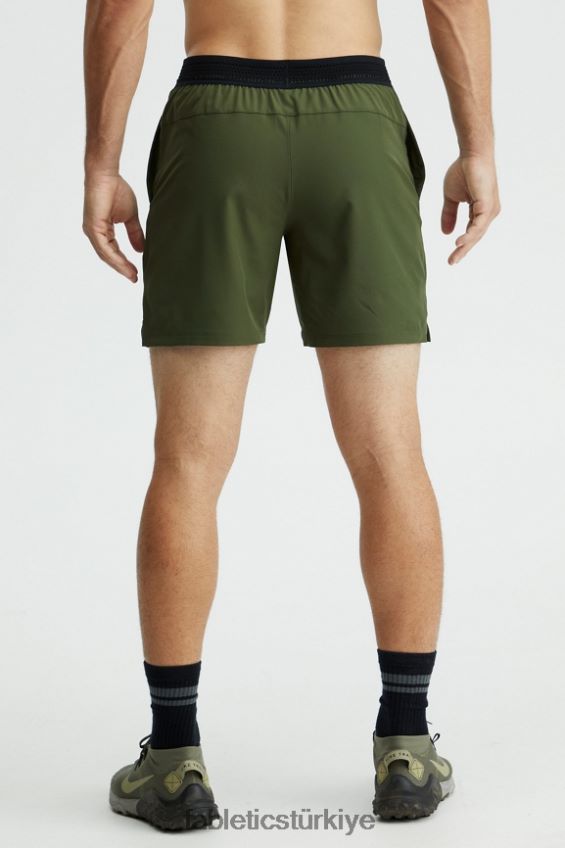 tr Fabletics erkekler temel kısa 166 zeytin yeşili 40R06B3346