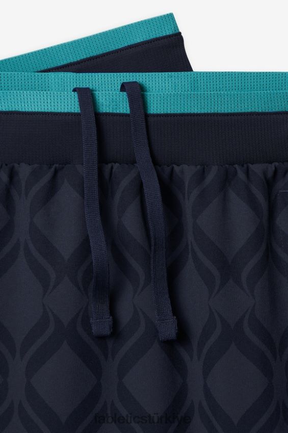 tr Fabletics erkekler temel kısa ii 146 klasik donanma şatosu 40R06B3204