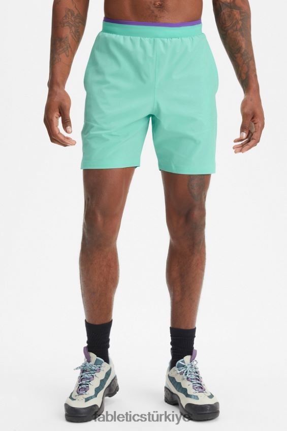 tr Fabletics erkekler temel kısa ii 146 nane sisi delikli 40R06B3206