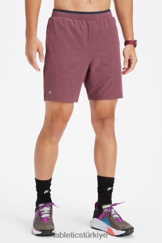 tr Fabletics erkekler temel kısa ii 147 kırmızı duman 40R06B3210