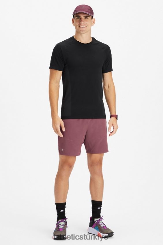 tr Fabletics erkekler temel kısa ii 147 kırmızı duman 40R06B3210