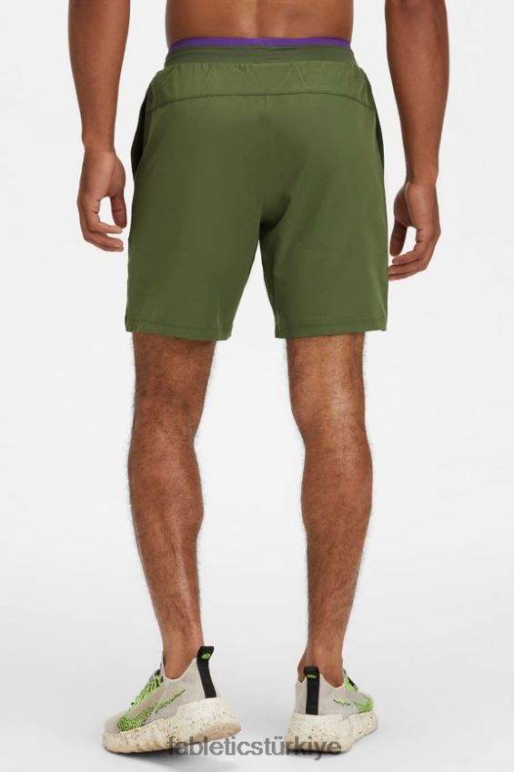 tr Fabletics erkekler temel kısa ii 147 koyu yosun 40R06B3211