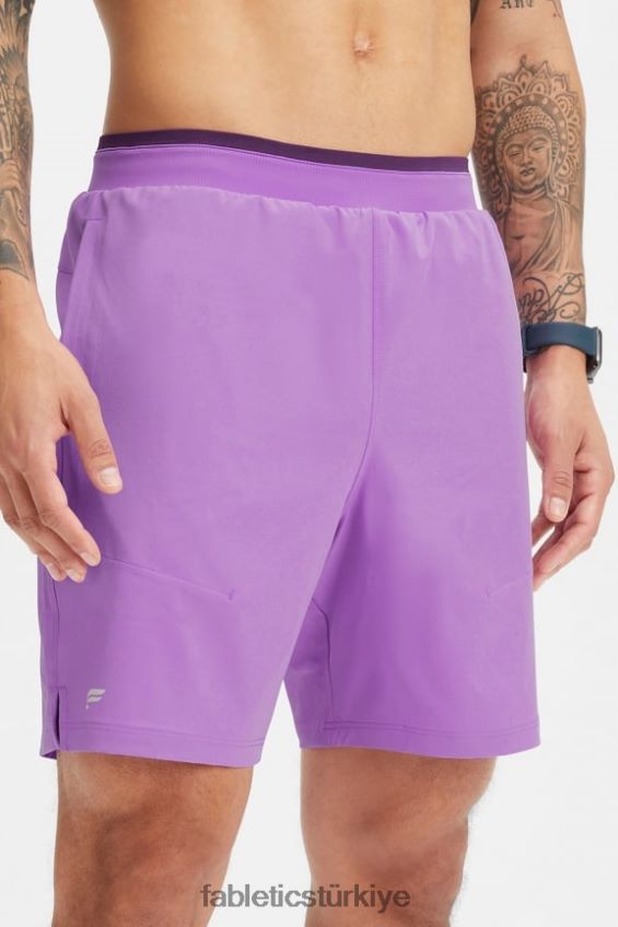 tr Fabletics erkekler temel kısa ii 147 leylak rengi duman 40R06B3208