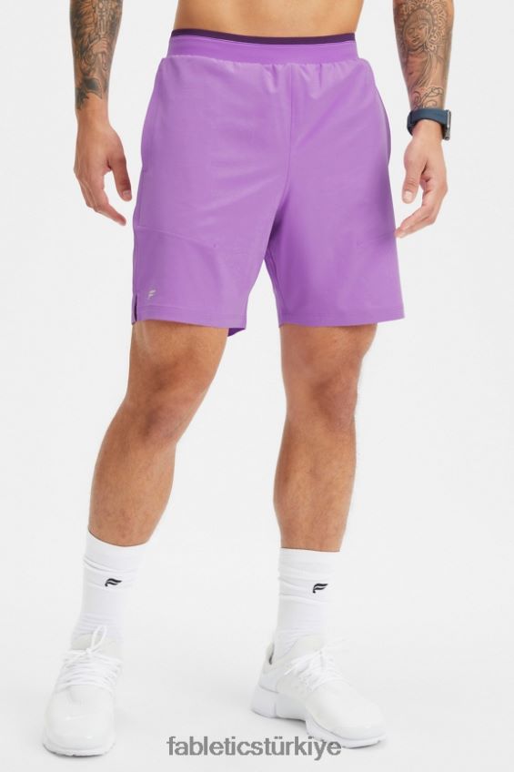 tr Fabletics erkekler temel kısa ii 147 leylak rengi duman 40R06B3208