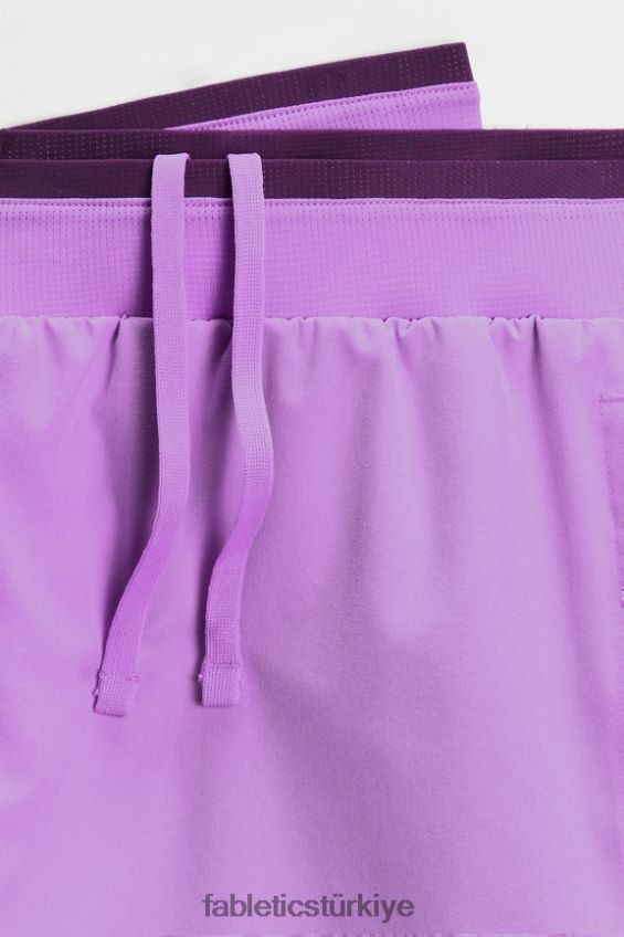 tr Fabletics erkekler temel kısa ii 147 leylak rengi duman 40R06B3208