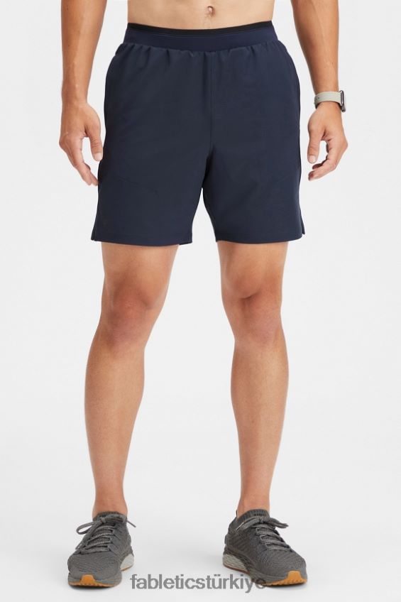 tr Fabletics erkekler temel kısa ii 148 klasik donanma 40R06B3216