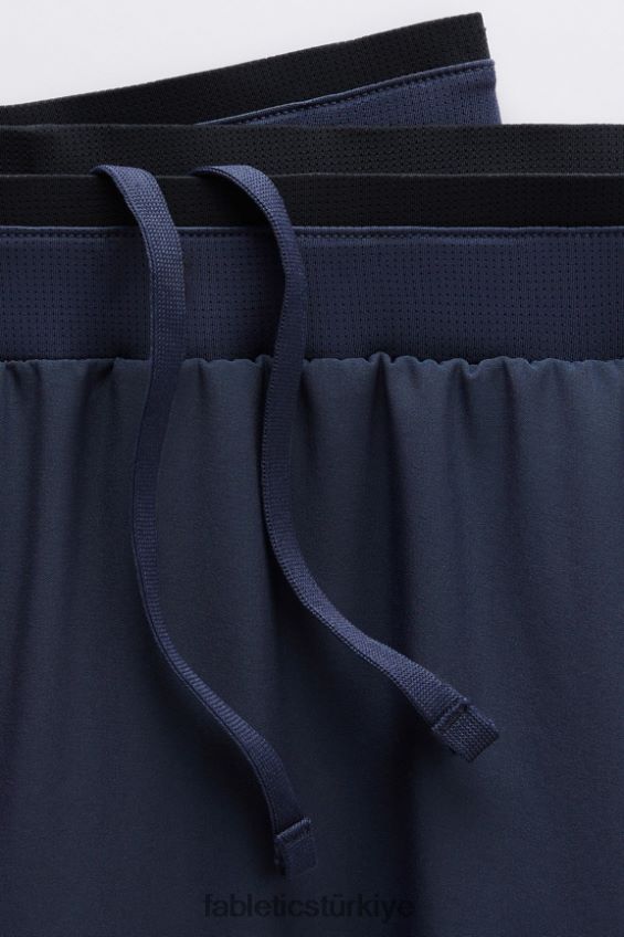 tr Fabletics erkekler temel kısa ii 148 klasik donanma 40R06B3216