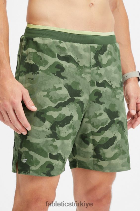 tr Fabletics erkekler temel kısa ii 149 taktik yeşil kamuflaj 40R06B3221