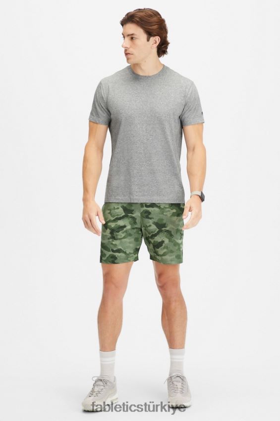 tr Fabletics erkekler temel kısa ii 149 taktik yeşil kamuflaj 40R06B3221