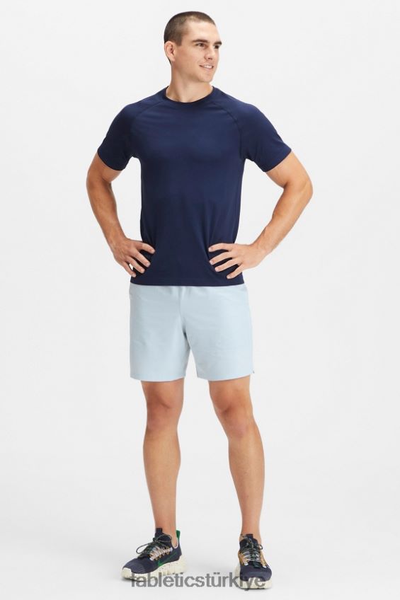 tr Fabletics erkekler temel kısa ii 150 mavi kül 40R06B3223