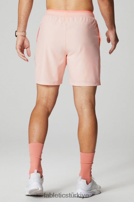 tr Fabletics erkekler temel kısa ii 158 pembe tereyağı 40R06B3265