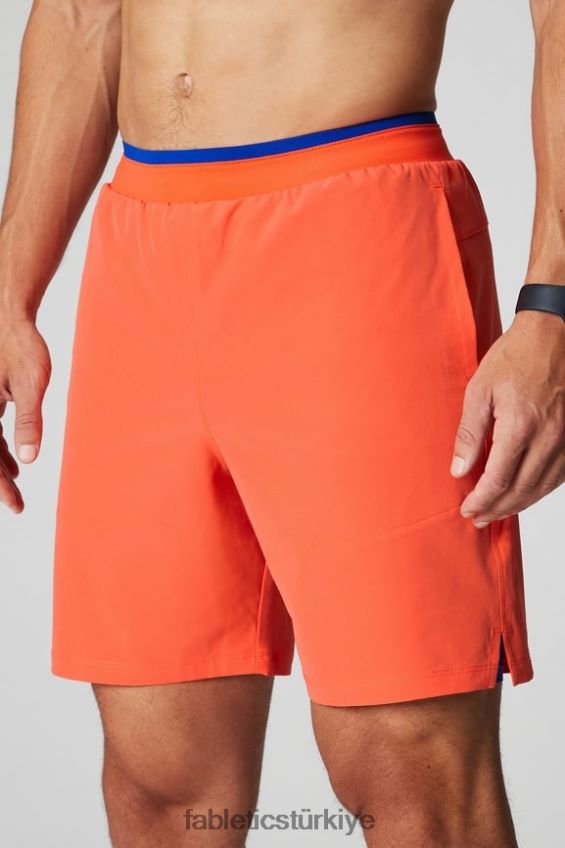 tr Fabletics erkekler temel kısa ii 158 tutku portakalı 40R06B3264