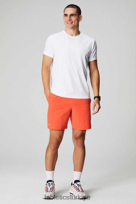 tr Fabletics erkekler temel kısa ii 158 tutku portakalı 40R06B3264