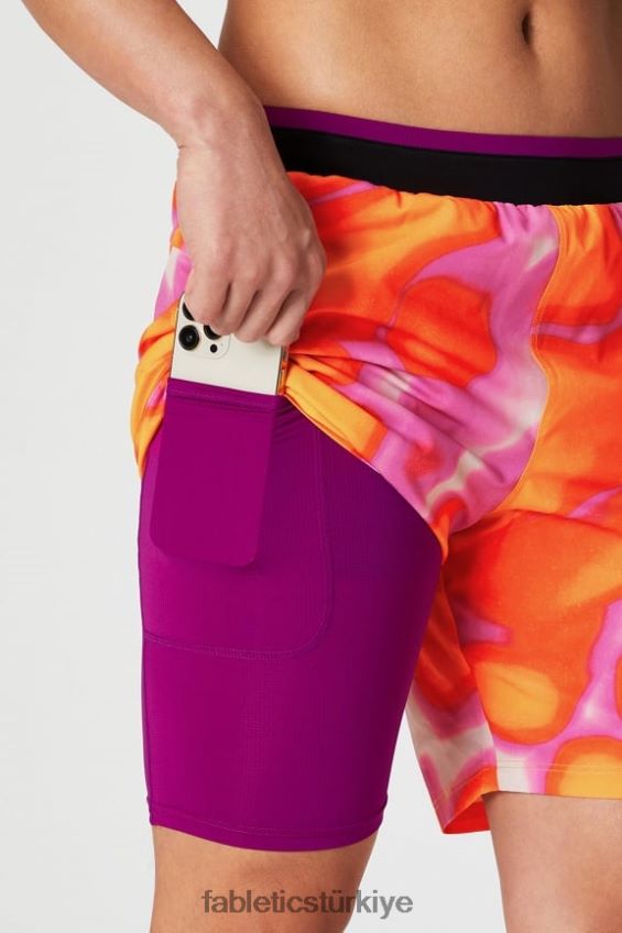 tr Fabletics erkekler temel kısa ii (çizgili) 132 pembe kaçış yaz çılgınlığı 40R06B3123