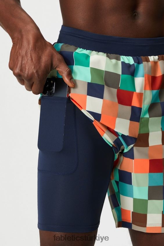 tr Fabletics erkekler temel kısa ii (çizgili) 134 kübik bilim 40R06B3136