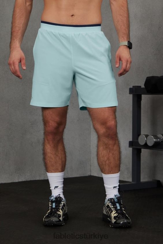 tr Fabletics erkekler temel kısa ii (çizgili) 134 İskandinav mavisi 40R06B3135