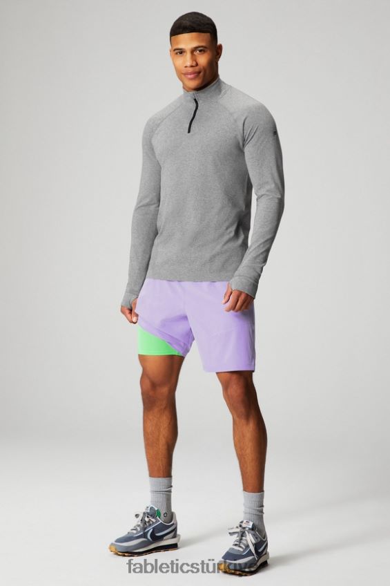 tr Fabletics erkekler temel kısa ii (çizgili) 136 ikonik lavanta 40R06B3142