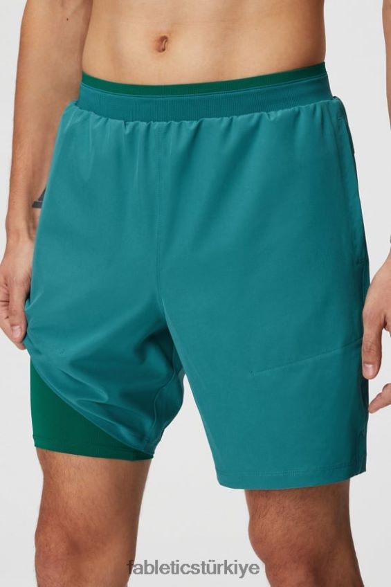 tr Fabletics erkekler temel kısa ii (çizgili) 136 koyu deniz mavisi 40R06B3146